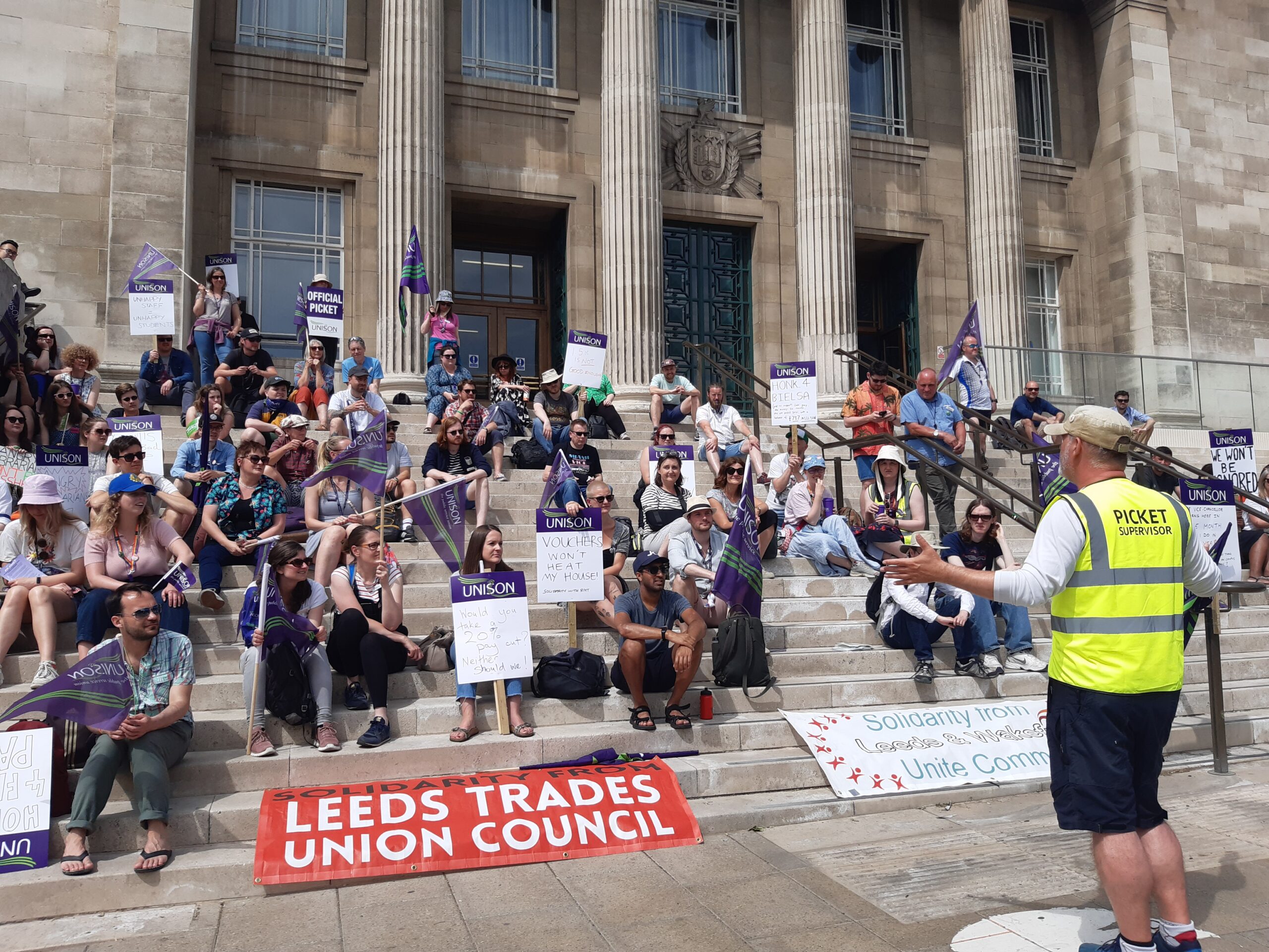 Leeds University Strike June 2022
