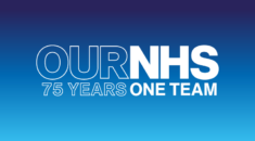 Happy birthday NHS - our NHS - one team graphic