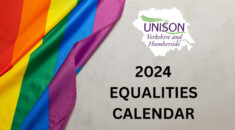 2024 Equality calendar front cover