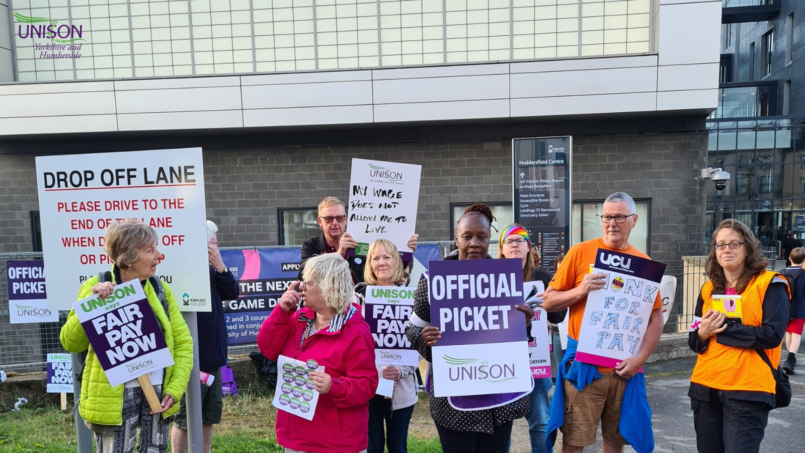 Further strike dates announced at Kirklees College, says UNISON